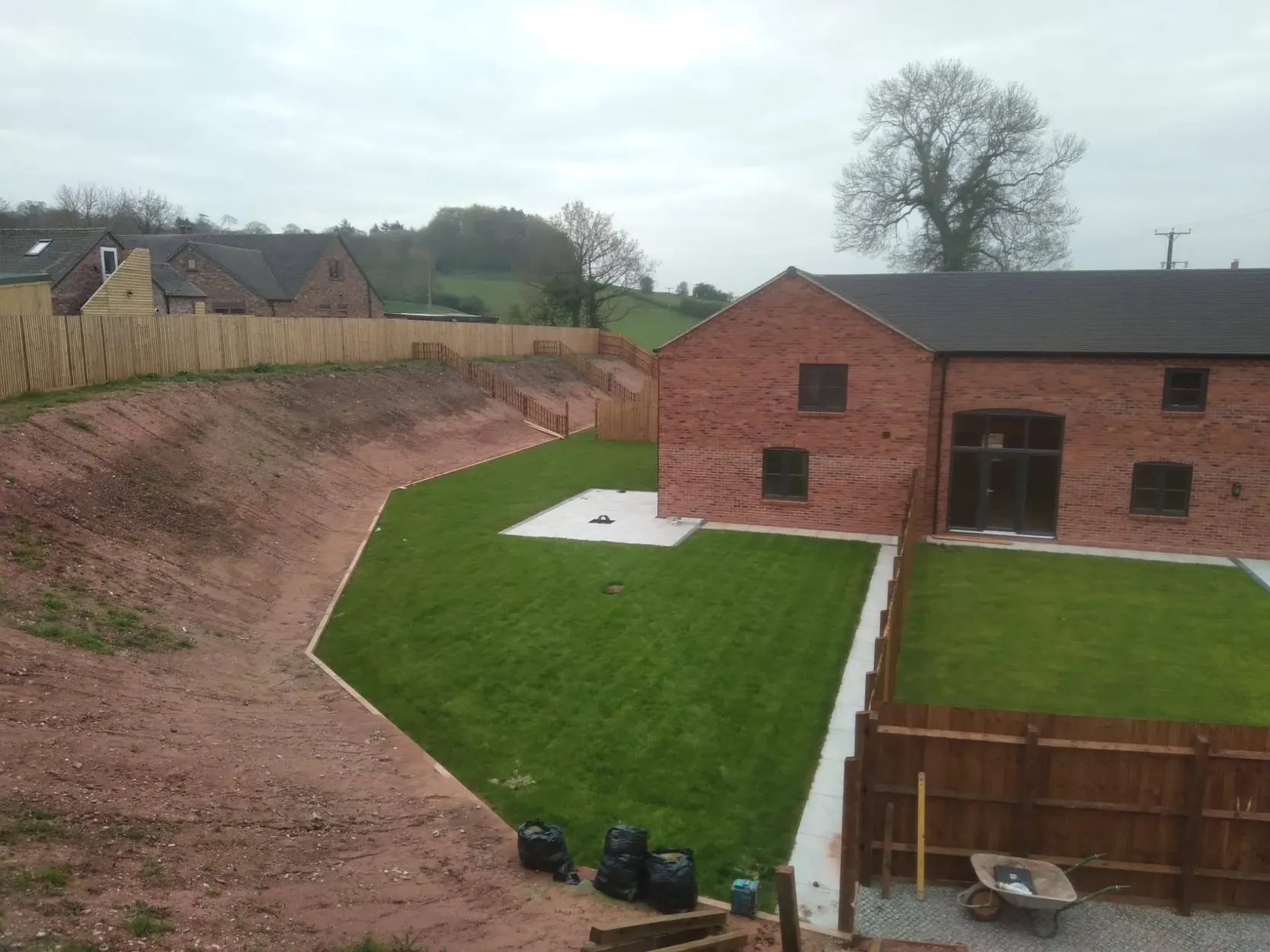 Landscaping and garden building
